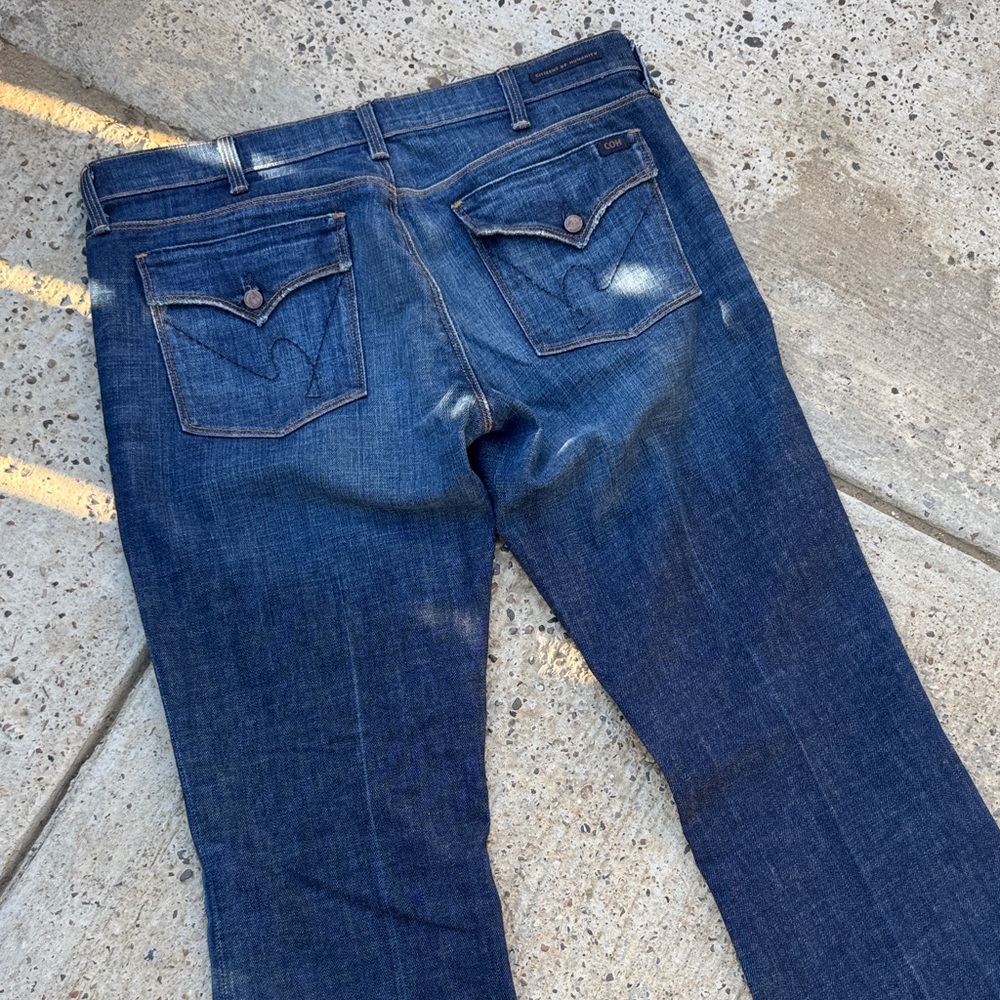 Citizens Of Humanity Dark Blue Flare Jeans - Picture 2 of 9